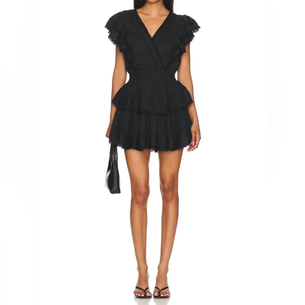 Black Gwen LoveShackFancy Dress Size XS